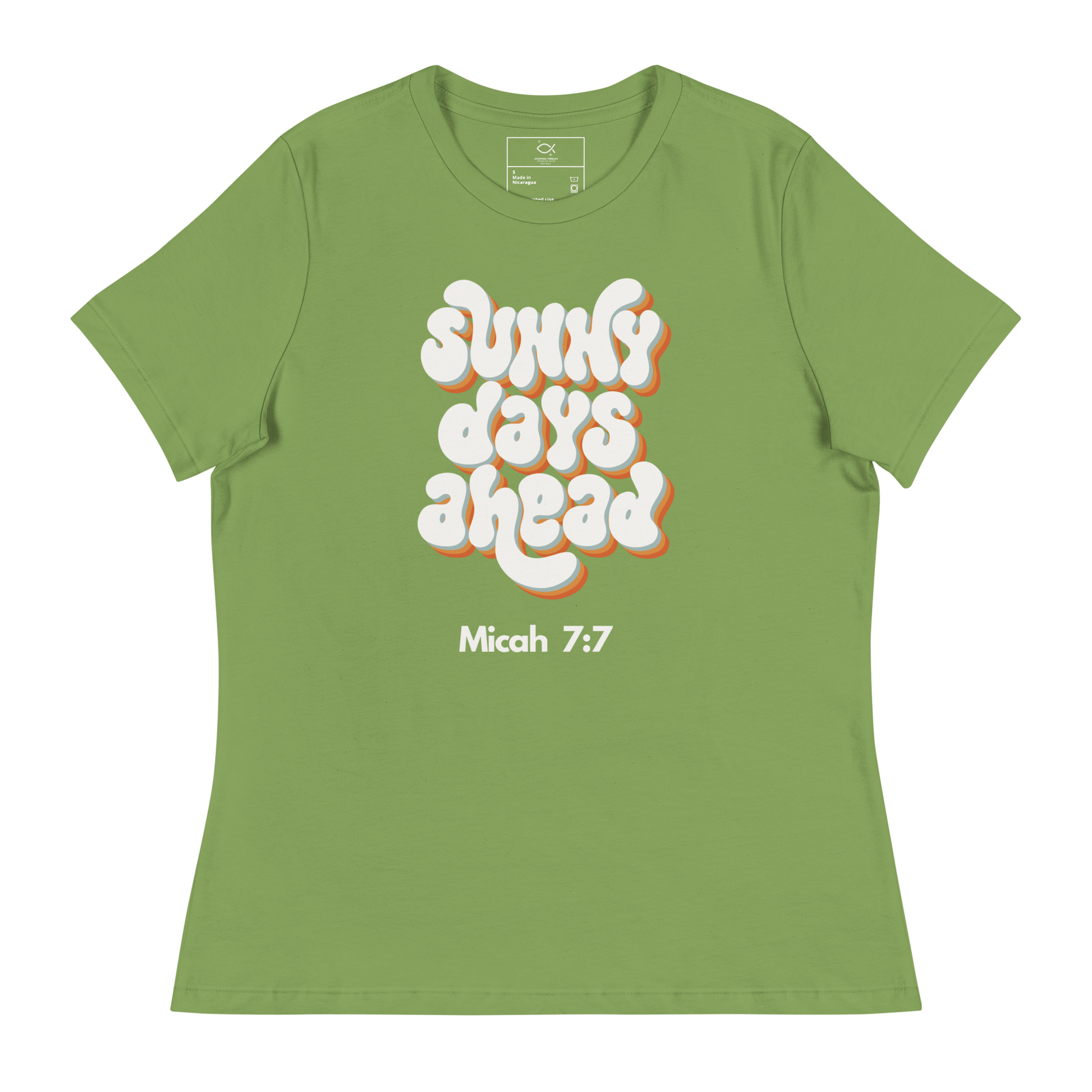Sunny Days Ahead T-Shirt – Faith & Positivity Graphic Tee | Women's T-Shirts – GodSpeed Threads