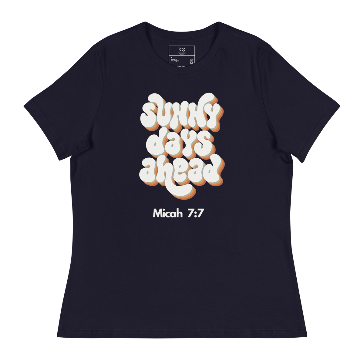 Sunny Days Ahead T-Shirt – Faith & Positivity Graphic Tee | Women's T-Shirts – GodSpeed Threads