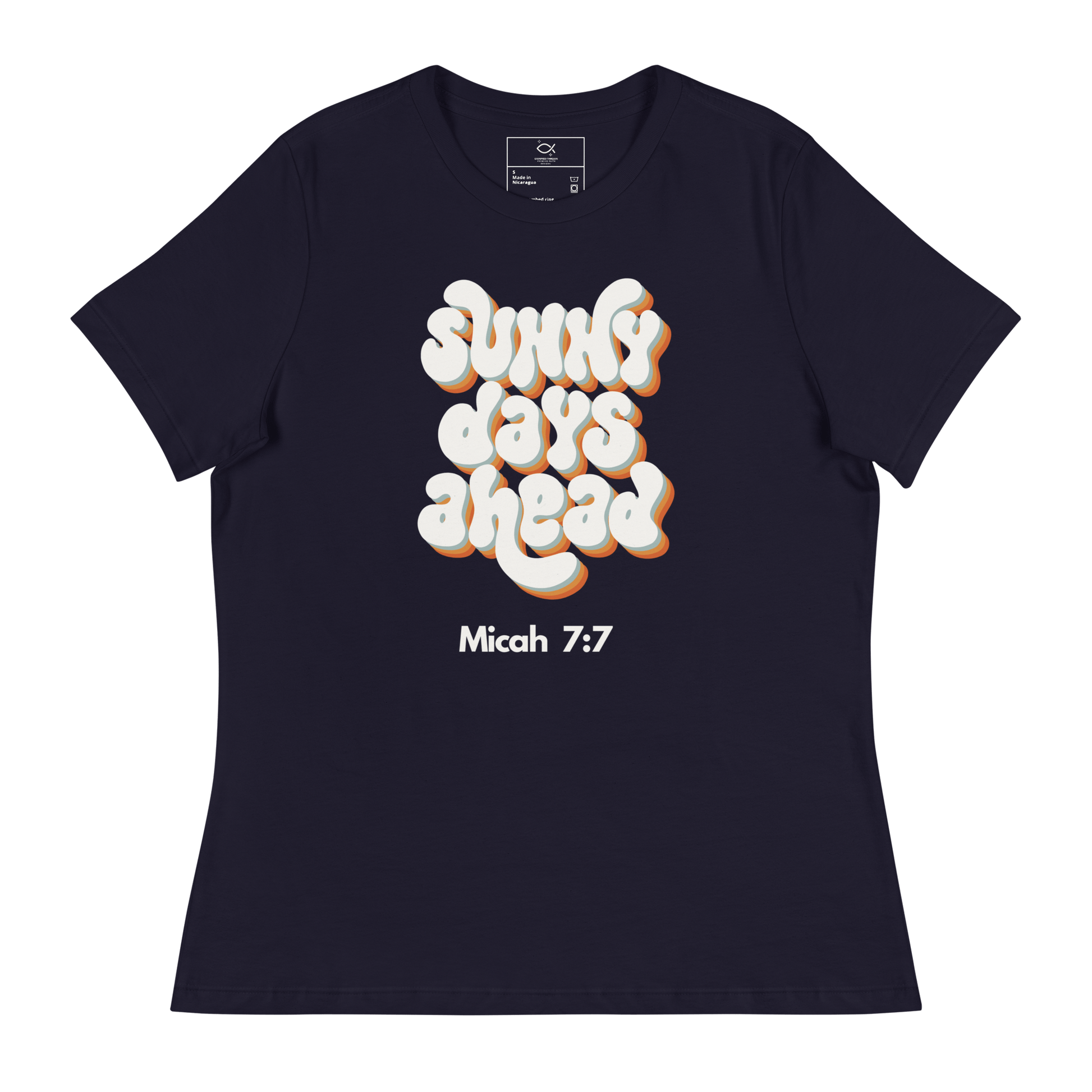 Sunny Days Ahead T-Shirt – Faith & Positivity Graphic Tee | Women's T-Shirts – GodSpeed Threads