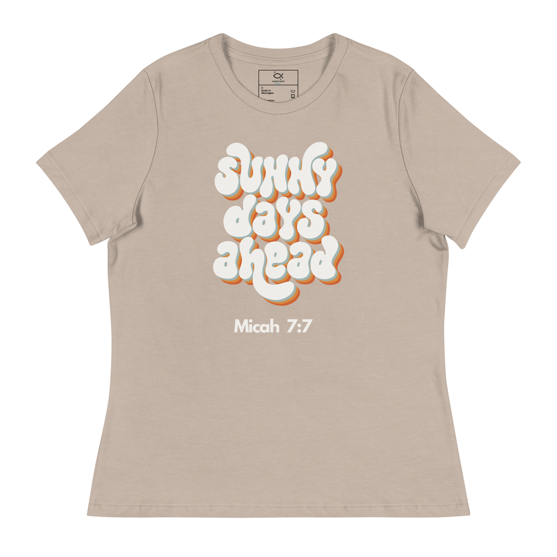 Sunny Days Ahead T-Shirt – Faith & Positivity Graphic Tee | Women's T-Shirts – GodSpeed Threads