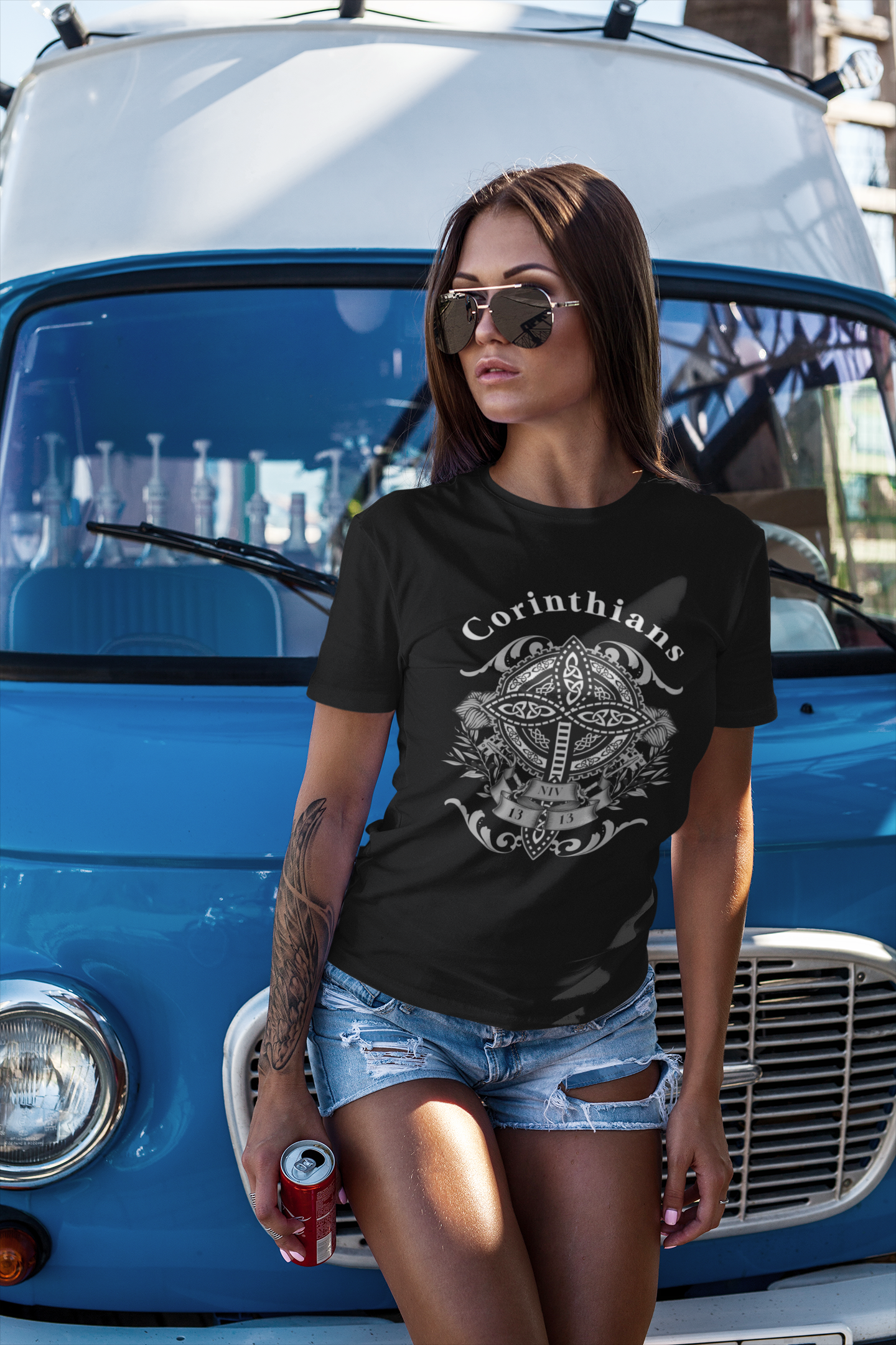 ✝️ Corinthians Women’s Relaxed T-Shirt – Faith-Inspired ComfortWomen's Relaxed T-Shirt