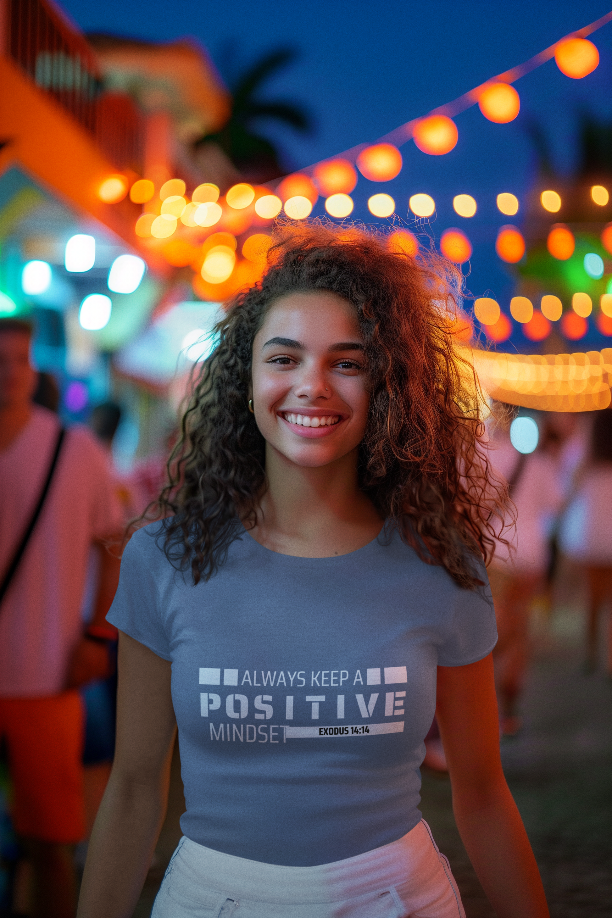 Embrace Positivity and Trust with the Exodus 14:14 T-Shirt