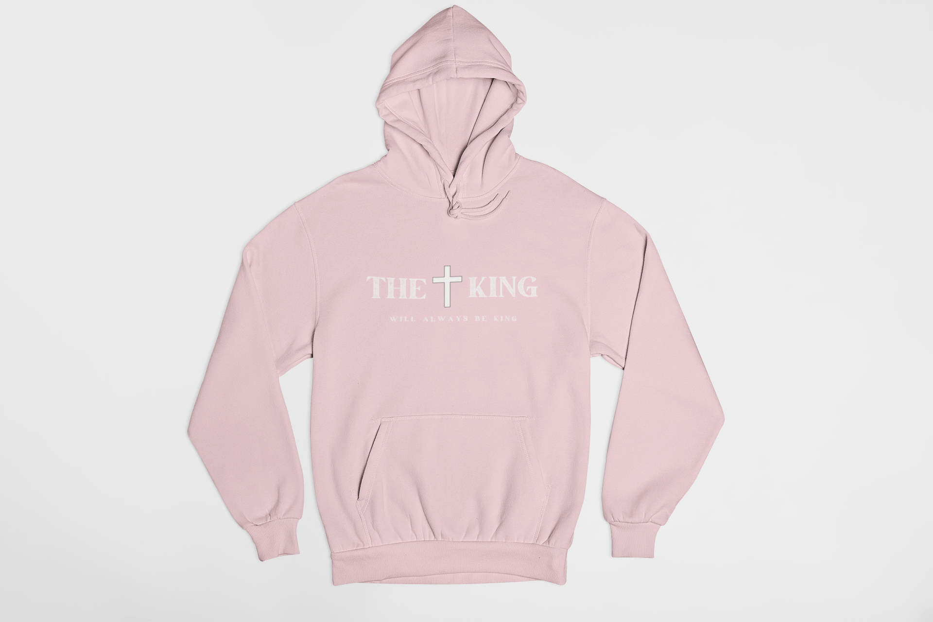 ✝️ The King Will Always Be King Hoodie – Christian Faith - Based Pullover | – GodSpeed Threads