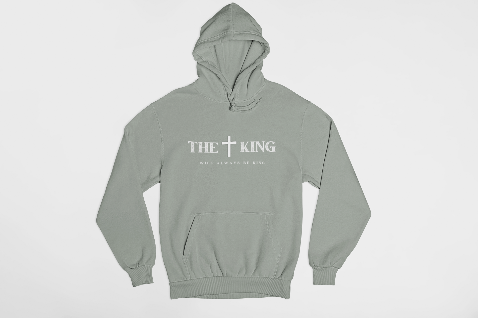 ✝️ The King Will Always Be King Hoodie – Christian Faith - Based Pullover | – GodSpeed Threads