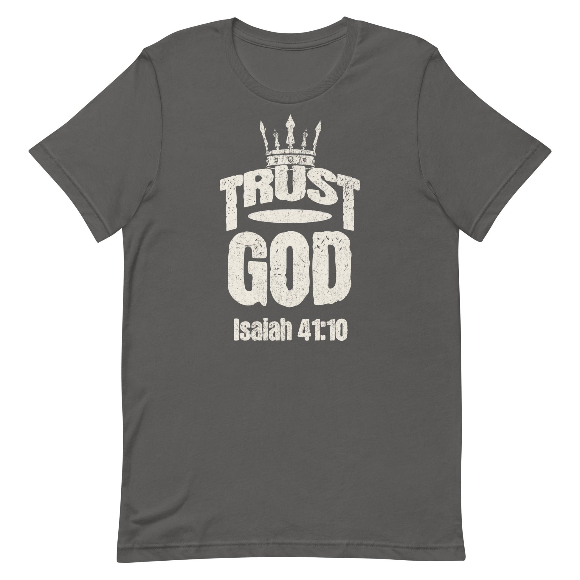 Trust God Men's T-Shirt – Isaiah 41:10 Christian Apparel | T-Shirt – GodSpeed Threads