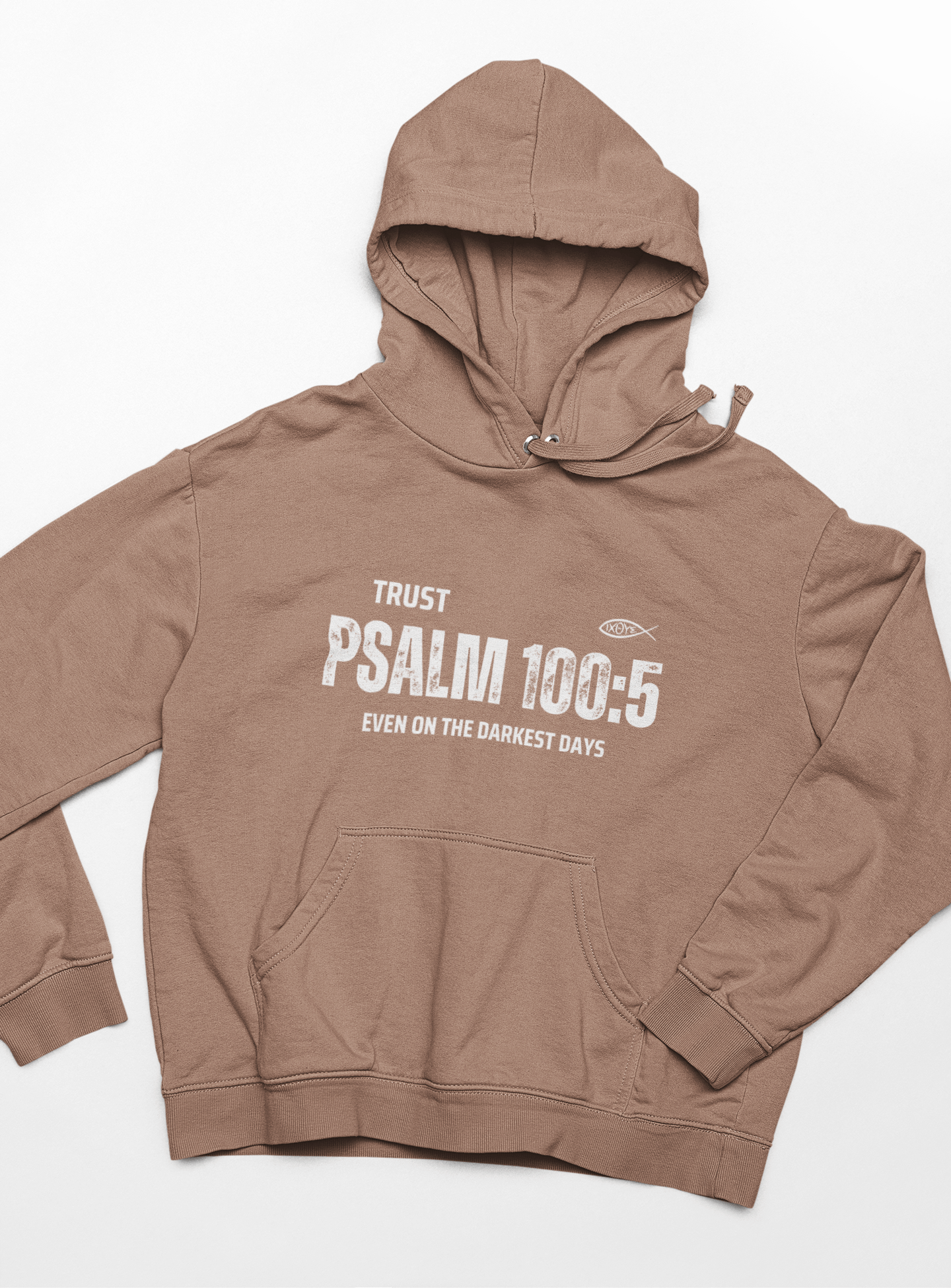 ✝️ Trust Psalm 100:5 Hoodie – Faith Through Darkness | Hoodies – GodSpeed Threads