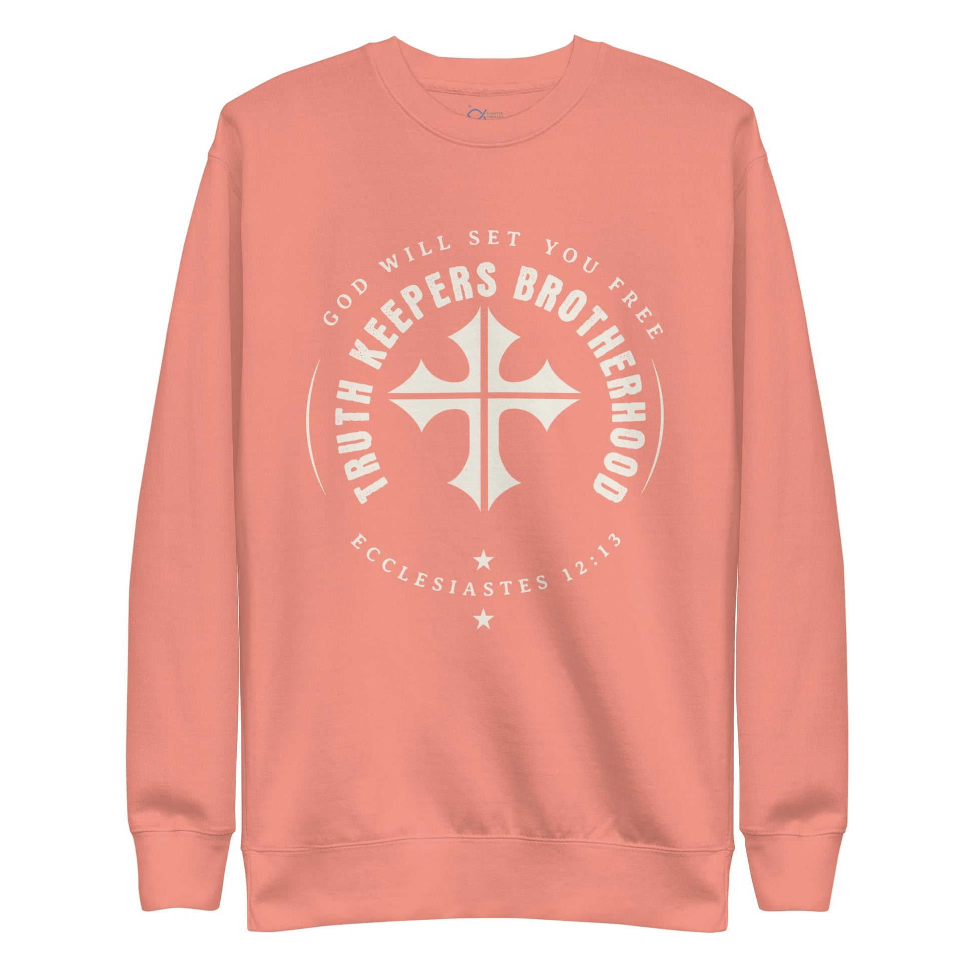 ✝️ Truth Keepers Brotherhood Sweatshirt – Ecclesiastes 12:13 | sweatshirts – GodSpeed Threads