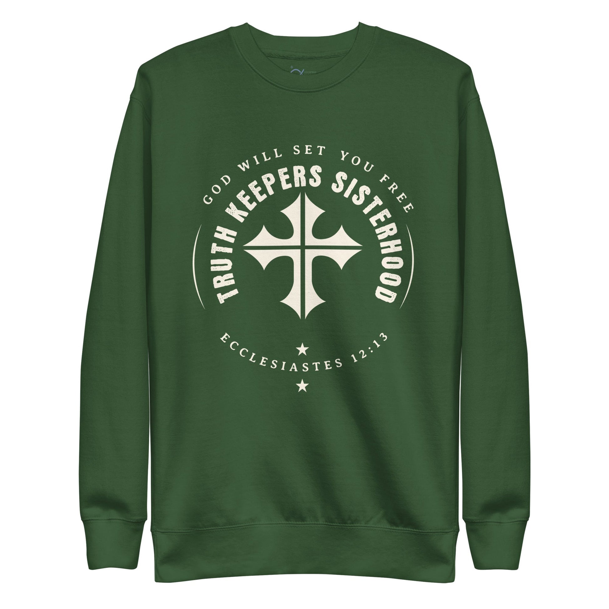 ✝️ Truth Keepers Sisterhood Sweatshirt – Ecclesiastes 12:13 | sweatshirts – GodSpeed Threads