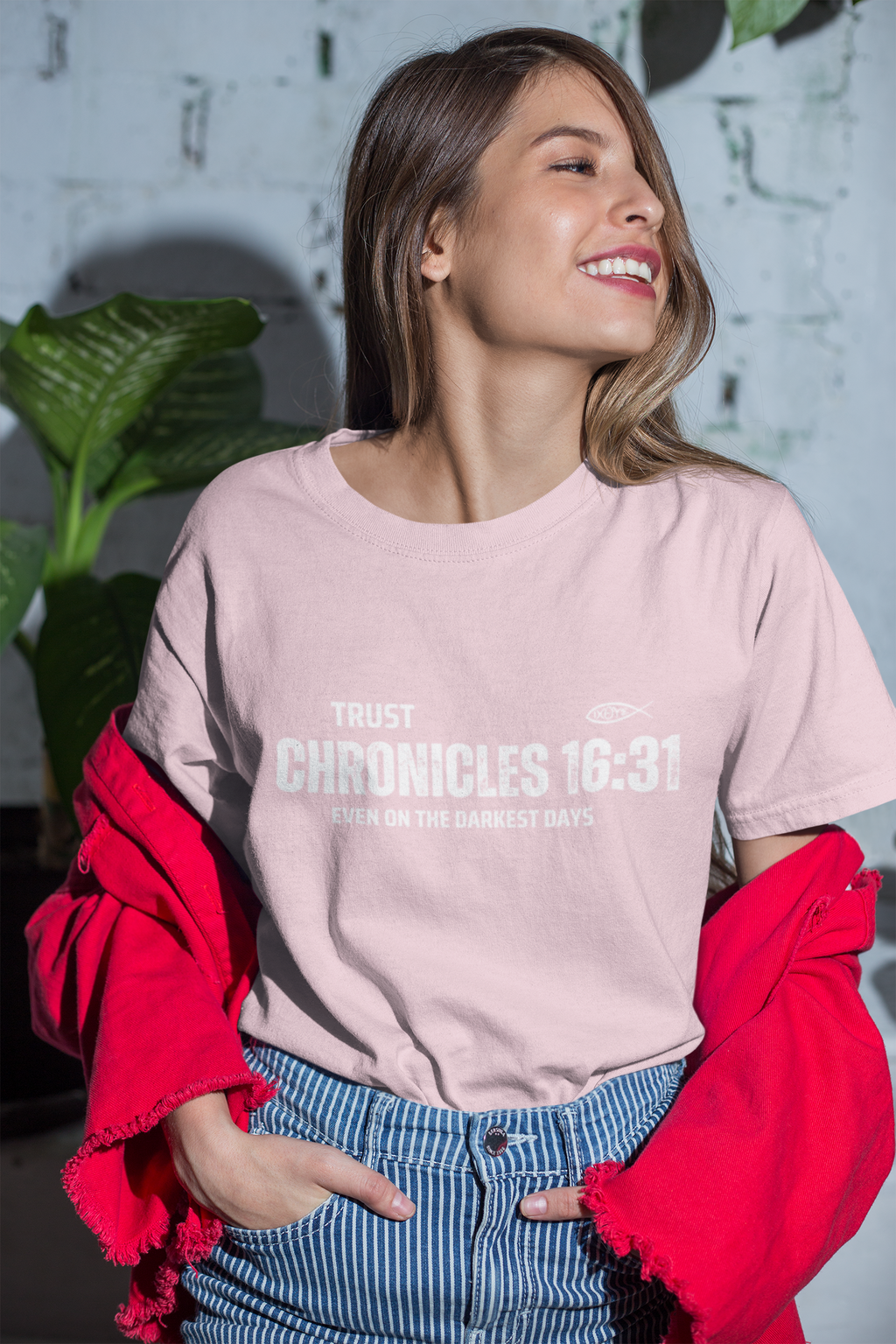Trust Chronicles 16:31 T-Shirt - Even on the Darkest Days