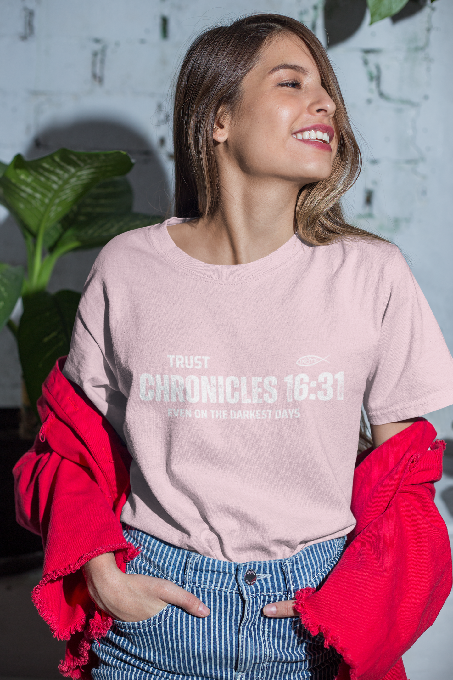 Trust Chronicles 16:31 T-Shirt - Even on the Darkest Days