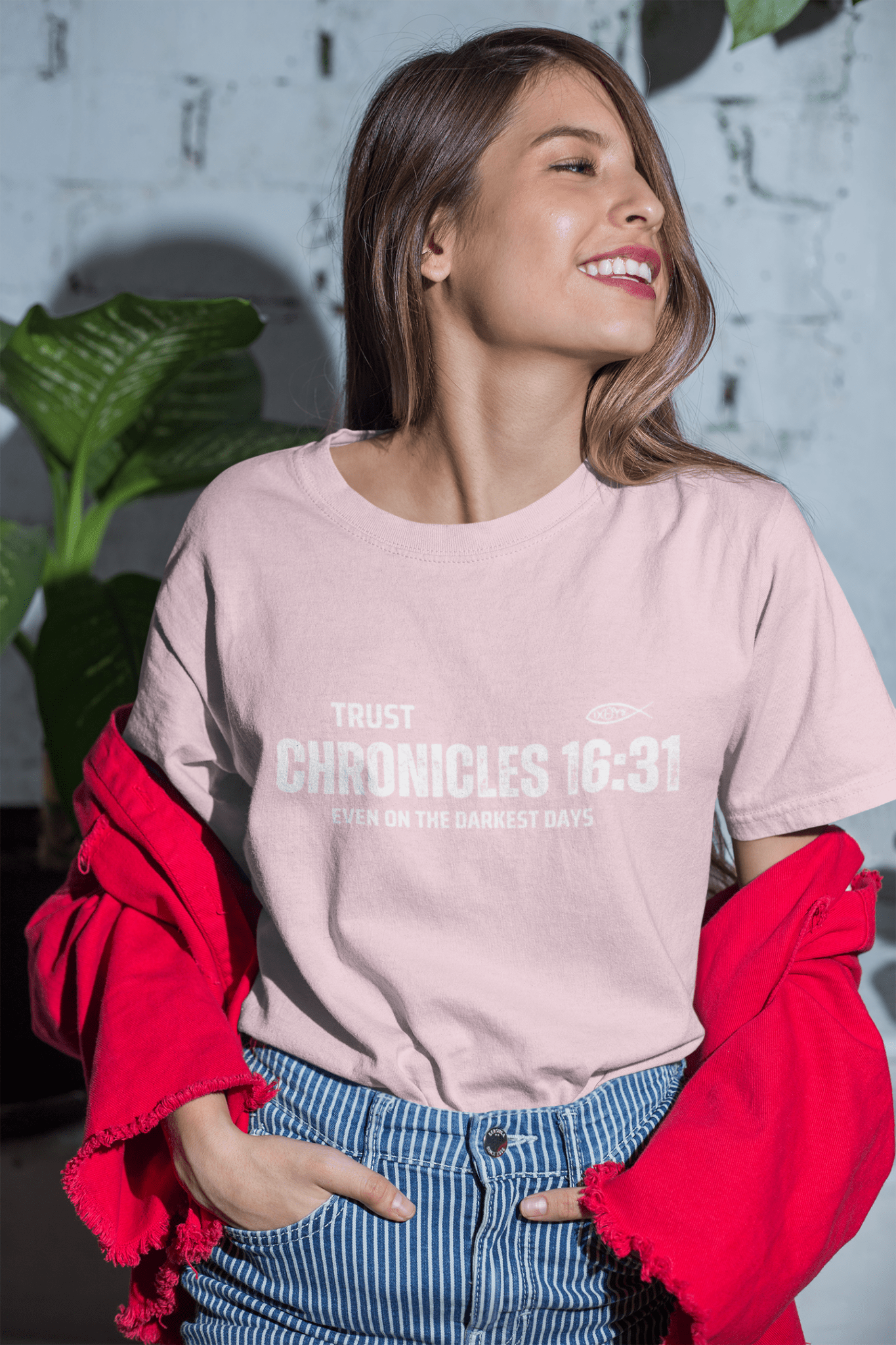 ✝️ Wear Strength and Trust with the Chronicles 16:31 T-Shirt | T-Shirt – GodSpeed Threads